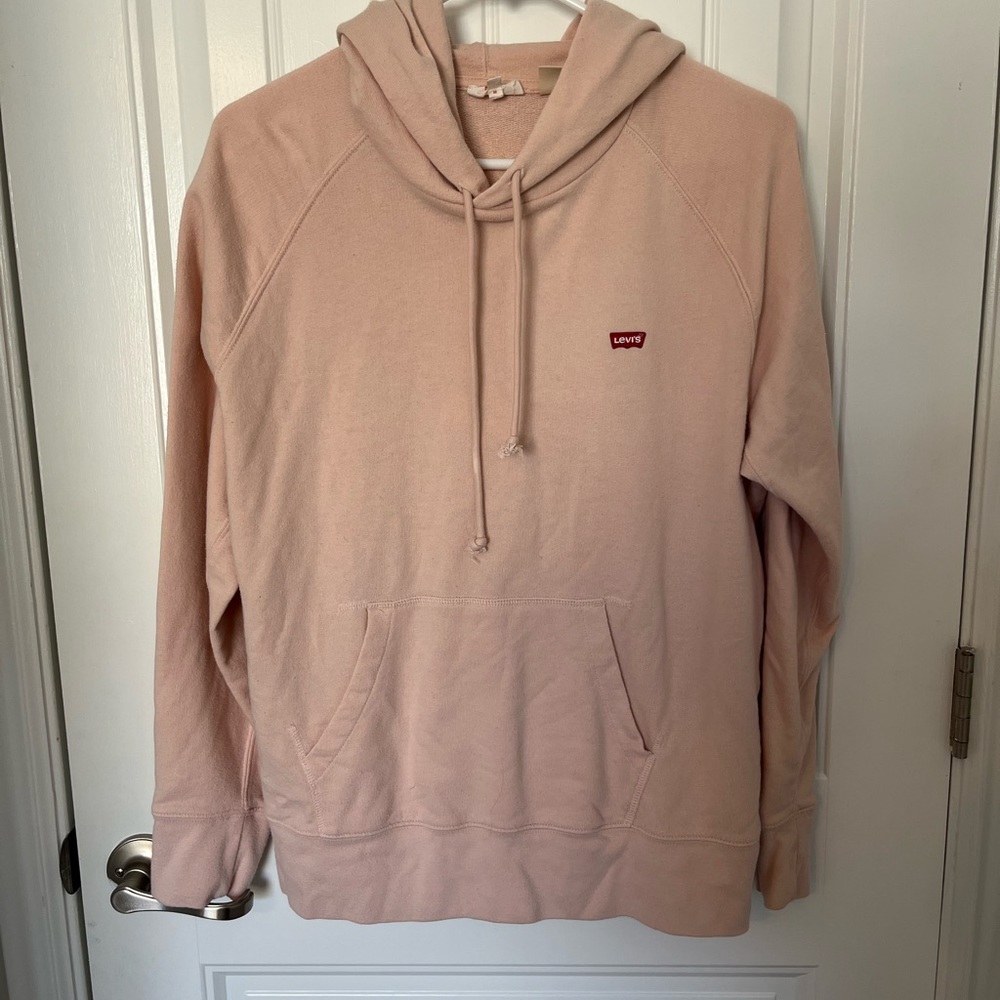 Light Pink Levi’s Hoodie
